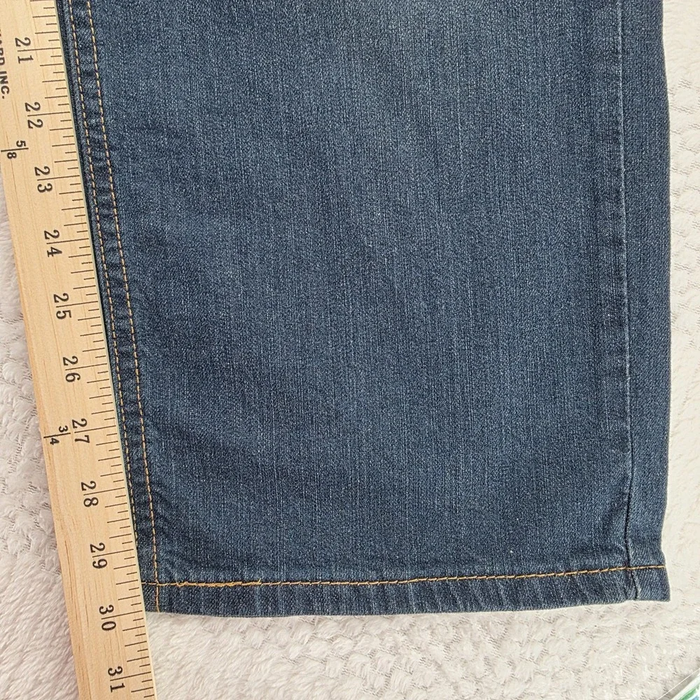 Levis 541 Jeans Mens 40x30 Athletic Fit High Rise Stretch Medium Wash Blue Denim
